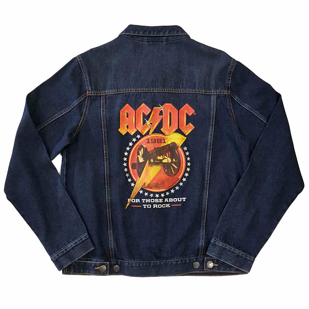AC/DC - About To Rock Jacke - Blau